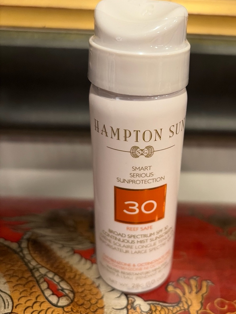 HAMPTON SUN SMART SERIOUS SUN PROTECTION SPF 30 REEF SAFE 1 OZ *TRAVEL SIZE*
